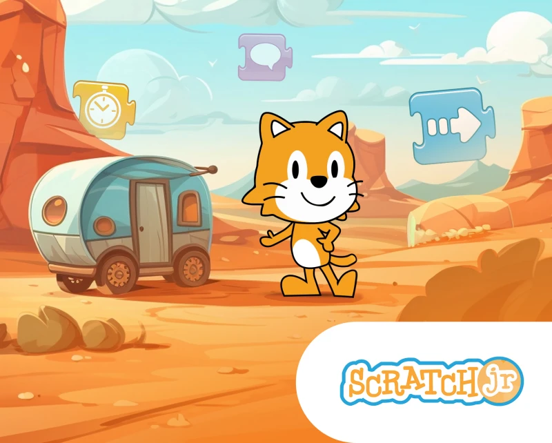 Bezpłatne zajęcia clickON - ScratchJr ONLINE